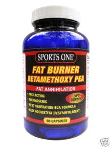 Sports One Fat Burner Beta Methoxy Pea 60 Caps  