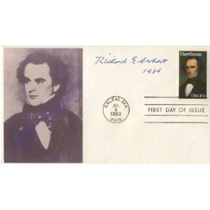 Richard Eberhart American Poet Autographed First Day Cover