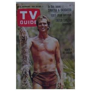 Ron Ely Cover TV Guide Dated 11/26 12/2 1966