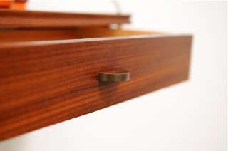 Danish Modern FLOATING Entry Wall Shelf Table Mid Century Eames Era 
