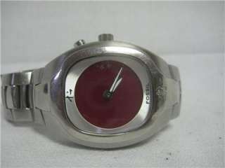 Mens Fossil Big Tic JR 8161 Red Dragon Stainless Steel Watch  