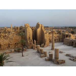  The Kiosk of Taharqa, first courtyard at the Karnak Temple 