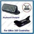   Keypad Chat Pad For Xbox 360 Slim Controller Live Messenger Black