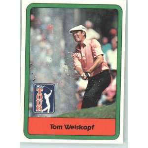  1982 Donruss Golf #17 Tom Weiskopf   PGA Tour (Golf Cards 
