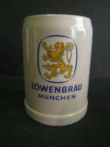 Vintage GERZ, W.Germany LOWENBRAU MUNCHEN Beer Mug  