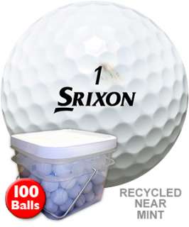SRIXON (100) Mixed Near Mint Bucket Used Golf Balls  