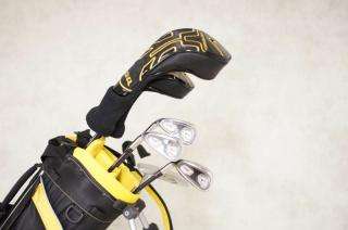 Left Hand Nike SQ Machspeed Junior Golf Set Black Size 2 52   61 