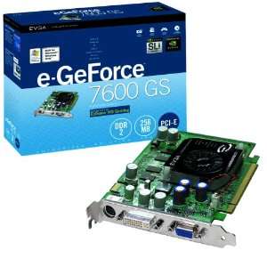   GeForce 7600GS 256 MB PCI Express Video Card with Fan: Electronics