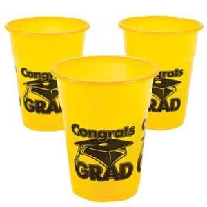   Congrats Grad Disposable Cups   Tableware & Party Cups Toys & Games