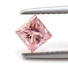 17cts Untreated Princess Fancy Pink Natural Loose Diamond  