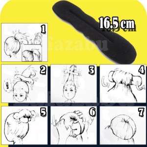 Magic Sponge Bun Hair Styling Tool Roller Twist (Short)  
