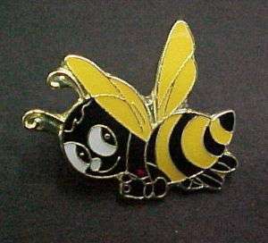 BUMBLE BEE TIE TACK LAPEL PIN HAT PIN COLORFUL AND CUTE  
