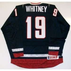   Whitney Team Usa Jersey Real Nike Edmonton Oilers
