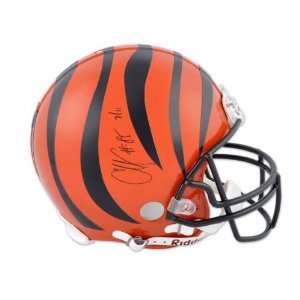 Chad Johnson Autographed Helmet  Details Cincinnati Bengals, ProLine 