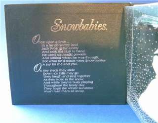 This Dept. 56 Snowbabies Read Me A Story is mint in original box 
