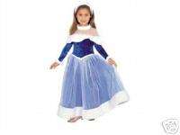 Blue Velvet Ice Princess Girl Halloween Costume 6X 8 nw  