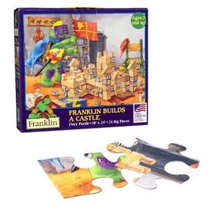  Franklin Builds a Castle Floor Puzzles Toys & Games
