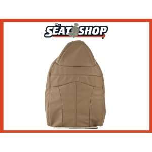 00 01 Ford F150 Lariat Bucket Med Parchment Leather Seat Cover P2 LH 
