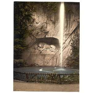  Lion Monument,fountain,Lucerne,Switzerland