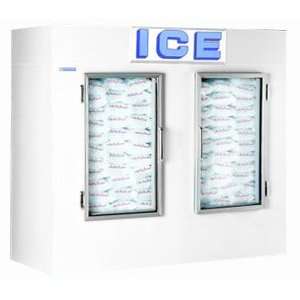   Temp 850CWG Two Door Indoor Ice Merchandiser 85 Cubic Feet   Cold Wall