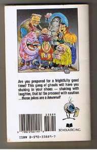 Chilrens book 101 SILLY MONSTER JOKES, 1986 Scholastic  