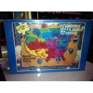 160 piece f.x. schmid puzzle native american tribes Toys 