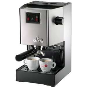  Gaggia 14101 Classic Espresso Machine, Brushed Stainless 