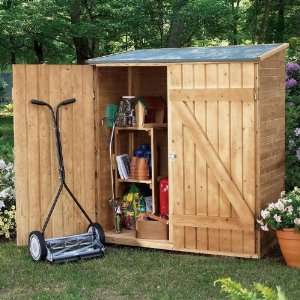  Solid Wood Outdoor Tool Storage Sheds