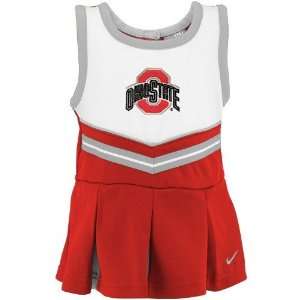   Ohio State Buckeyes Infant Girls Cheerleader Set