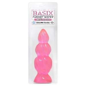  Basix Rubber Works 8.5 Inch Twister Dong, Pink Health 