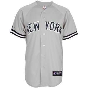 New York Yankees Blank Road Youth Replica Jersey (Gray)  