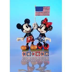  Jim Shore, Goodwill Ambassadors   Mickey & Minnie Figure 