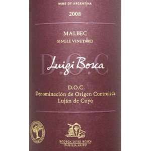  2008 Luigi Bosca Malbec D.O.C. Lujan de Cuyo Single 