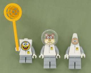 NEW Lego Spongebob Sandy Cheeks & Patrick Astronaut  