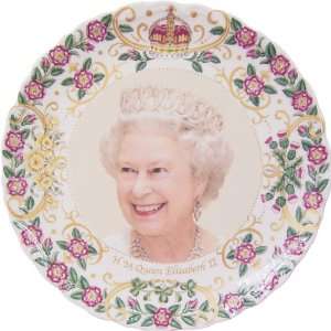   China Diamond Jubilee Queen Elizabeth II Plate 8 Everything Else