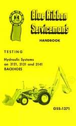 INTERNATIONAL 100C 125C Hydraulic Test Service Manual  