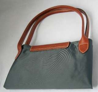 Longchamp Le Pliage Nylon Tote Bag Graphite New WTag  