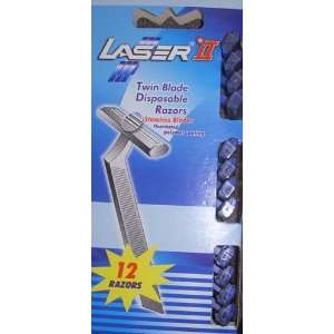  Laser Ii Twin Blade Disposable Razors Health & Personal 