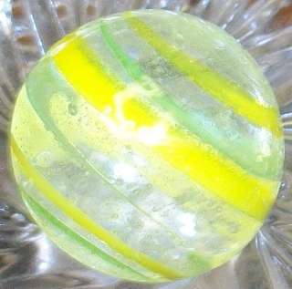 TAMMYS VINTAGE MARBLES 1 INCH HANDMADE GLASS MARBLE  