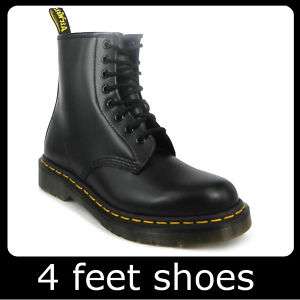 Dr Martens 1460 Womens Black Leather Boots UK Size 12  