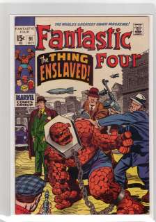 Fantastic Four #91 VF 1969 Marvel Comic Thing FF  