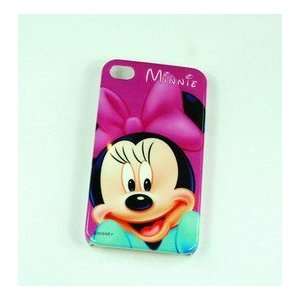  Rose Pink Minnie Mouse Style Apple iPhone 4G/4S Hard Case 