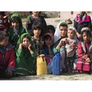  Aimaq Lady and Children, Aimaq Nomad Camp, Pal Kotal I Guk 