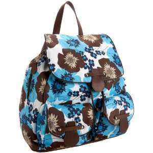  OiOi Backpack Diaper Baby Bag in Pansy Baby