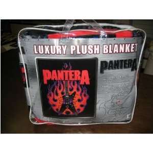 Pantera Blanket Heavy Metal Band Electric Guitar 79 X 95 Queen Size 