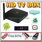 New HDTV TV Box Full HD 1080P HDMI Google Android 2.3 W