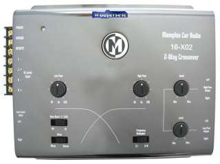 XO2 MEMPHIS NEW 2 WAY ELECTRONIC AMP SPEAKER CROSSOVER  