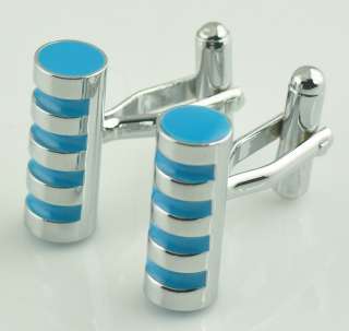 New Mens Crystal Cufflinks cat eyes Stainless Steel Metal stone button 