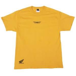 Joe Rocket Goldwing Short Sleeve T Shirt Gold Small S 0872 