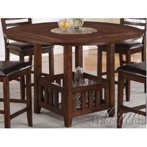  Theodora Counter Height Drop Leaf Dining Table by Acme 
